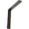 Ekena Millwork Hamilton Steel Bracket, Antiqued Pale Gold 2"W x 12"D x 12"H BKTM02X12X12HAAPG - alternate 1